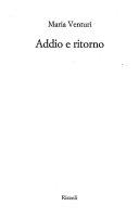 Copertina  Addio e ritorno