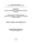 Copertina  Modelli dinamici multidimensionali