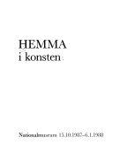 Copertina  Hemma i konsten : Nationalmuseum 15.10.1987-6.1.1988