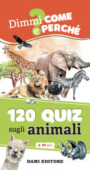 Copertina  120 quiz sugli animali
