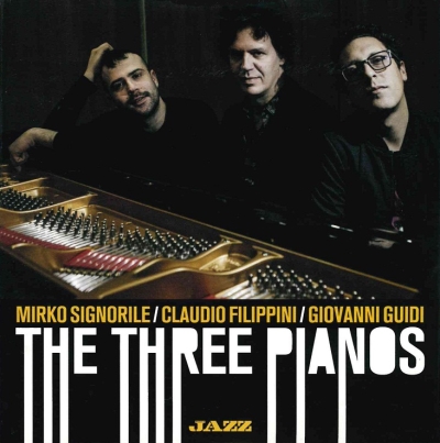 Copertina  The three pianos [Audioregistrazione]