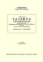 Copertina  La cerva savorgnana : stridatrice di spirituali concenti consecrata al nome immortale dell'Illustrissimo Sig. Marchese Gioanni Savorgnano & c. : opera terza [Partitura]