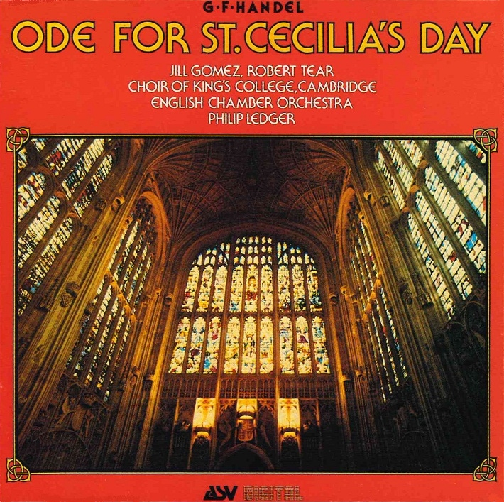 Copertina  Ode for St. Cecilia's Day [Audioregistrazione]