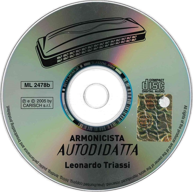 Copertina  Armonicista autodidatta