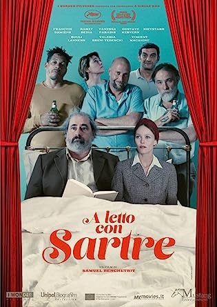 Copertina  A letto con Sartre