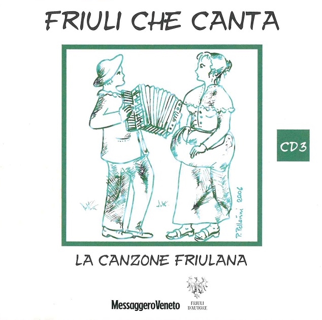 Copertina  La canzone friulana