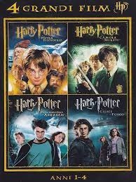 Copertina  4 grandi film HP : anni 1-4 
