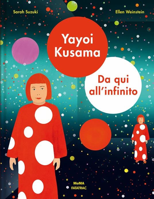 Copertina  Yayoi Kusama : da qui all'infinito : con riproduzioni delle opere di Yayoi Kusama