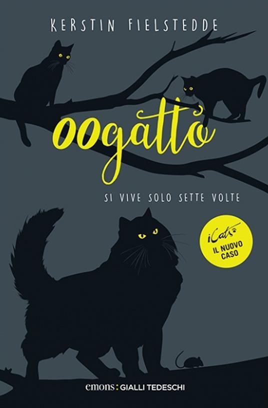 Copertina  00gatto : si vive solo sette volte