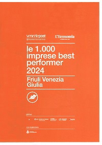 Copertina  Le 1.000 imprese best performer 2024. Friuli Venezia Giulia