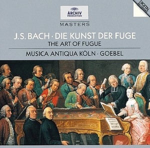 Copertina  Die Kunst der Fuge BWV 1080 = The art of fugue = L'art de la fugue