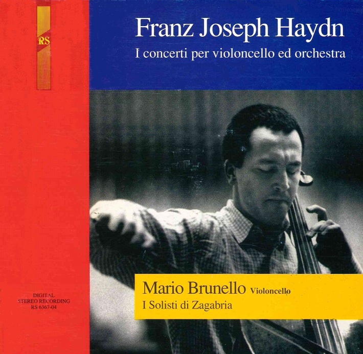 Copertina  Concerto per violoncello ed orchestra in Do maggiore Hob. 7b n. 1 ; Concerto per violoncello ed orchestra in Re maggiore Hob. 7b n. 2