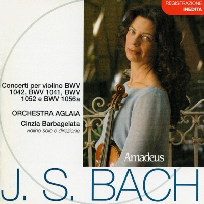 Copertina  Concerti per violino BWV 1042, BWV 1041, BWV 1052 e BWV 1056a [Audioregistrazione]