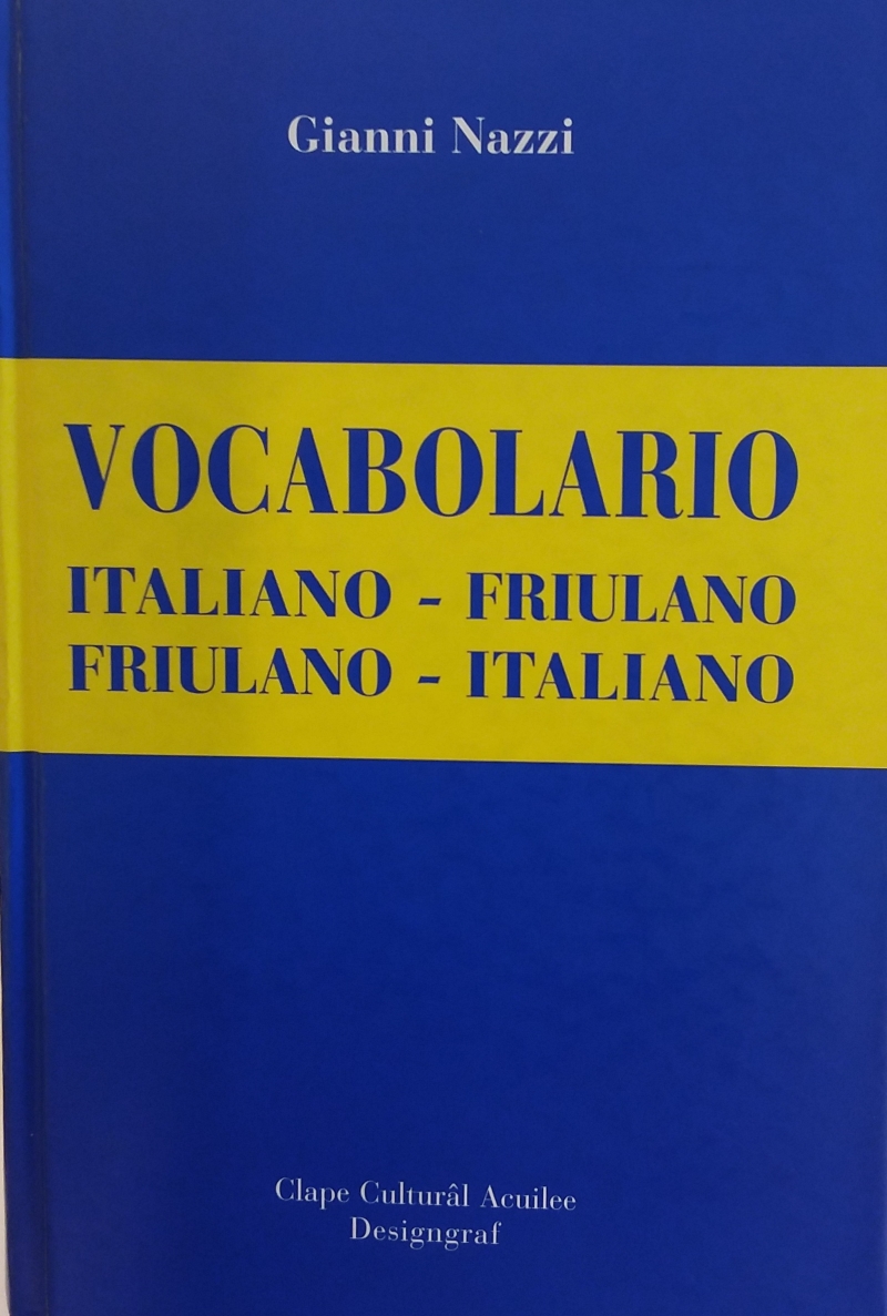 Copertina  Vocabolario italiano-friulano, friulano-italiano