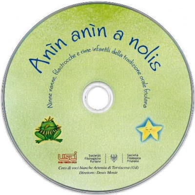 Copertina  Anìn anìn a nolis : ninne nanne, filastrocche e rime infantili della tradizione orale friulana [Audioregistrazione]