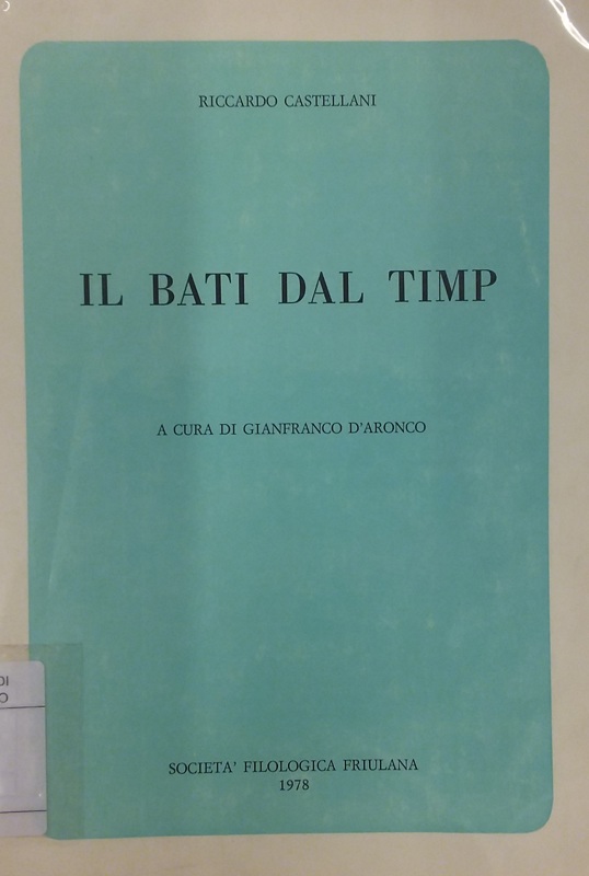 Copertina  Il bati dal timp