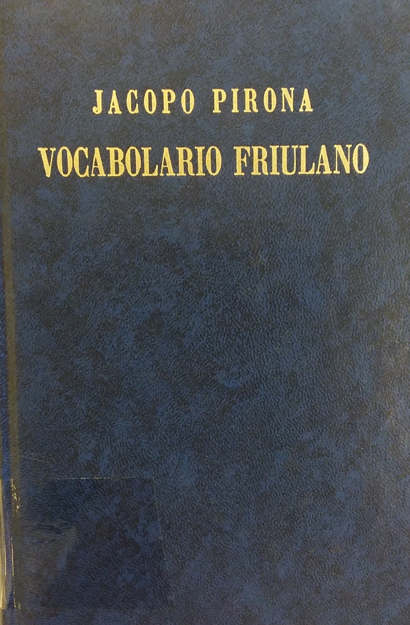 Copertina  Vocabolario friulano