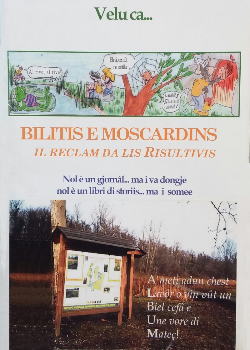 Copertina  Bilitis e moscardins : numar unic : [il reclam da lis Risultivis]