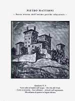 Copertina  Versi editi ed inediti sull'acqua, oro blu del Friuli, come si presenta, suoi abitatori, articoli sull'argomento, miscellanea di poesie in lingua italiana