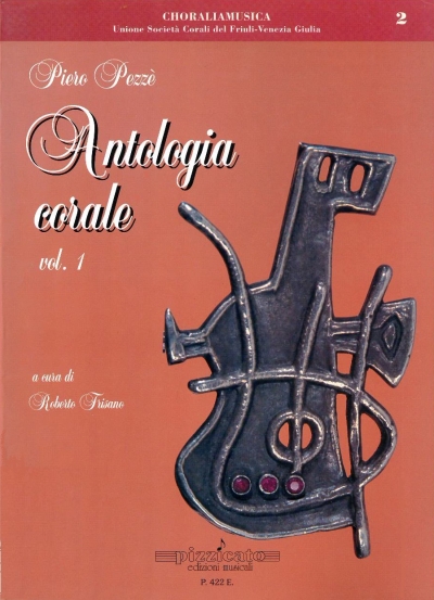 Copertina  Antologia corale [Partitura]