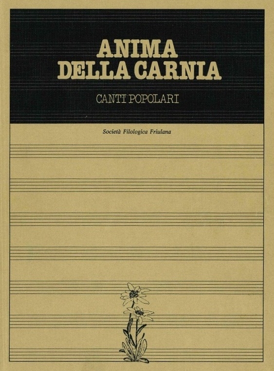 Copertina  Anima della Carnia : canti popolari