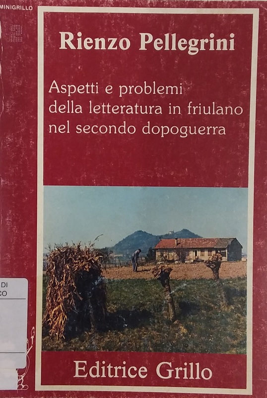 Copertina  Aspetti e problemi della letteratura in friulano nel secondo dopoguerra