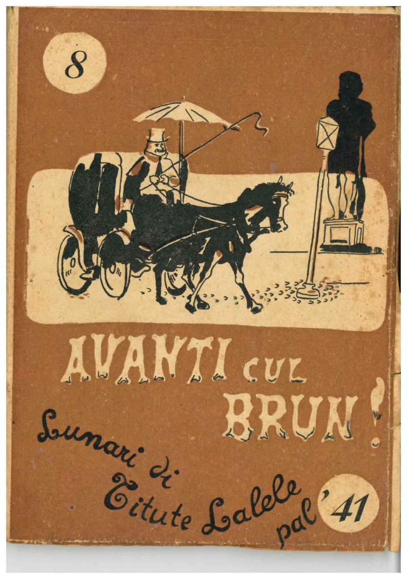 Copertina  Avanti cul brun!... : lunari di Titute Lalele [i.e. Arturo Feruglio] pal ..