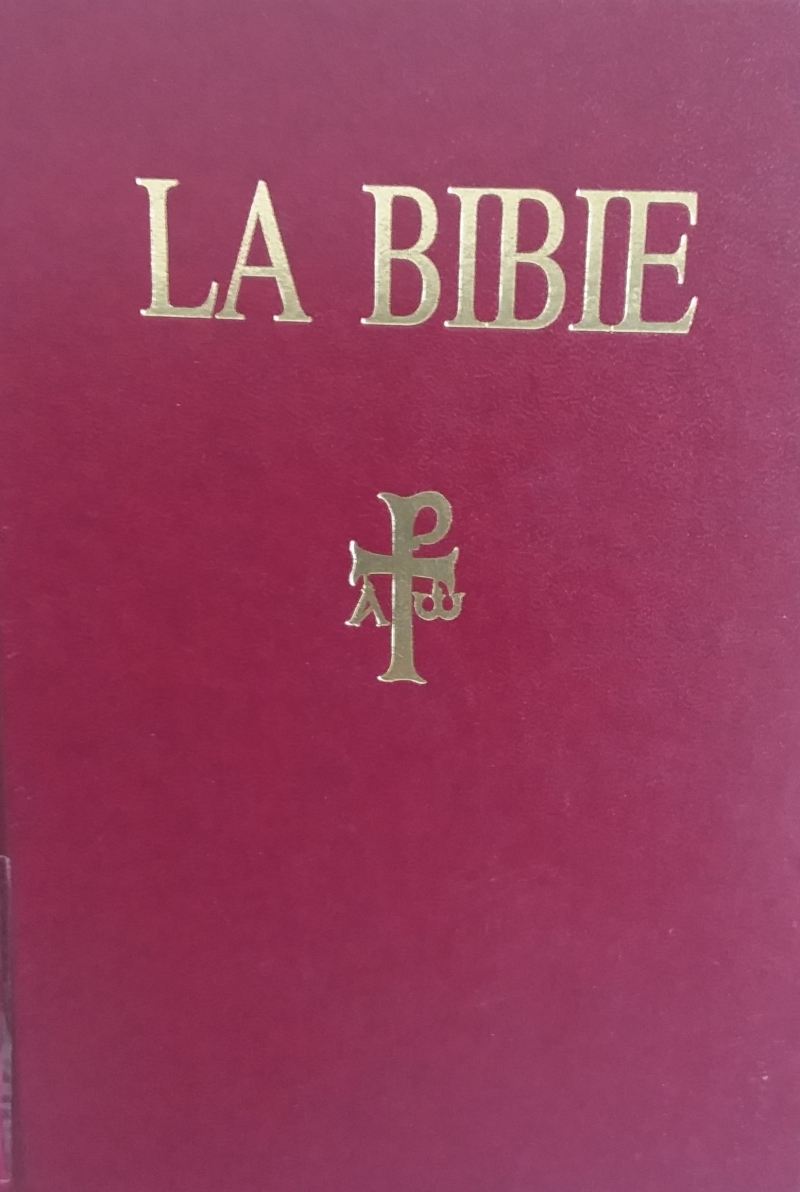 Copertina  La Bibie