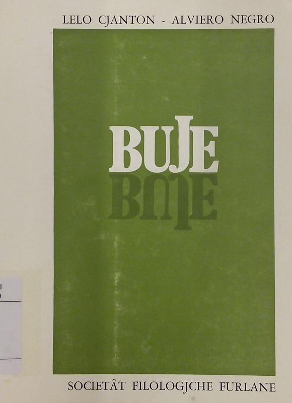 Copertina  Buje : comedie in dôs parz