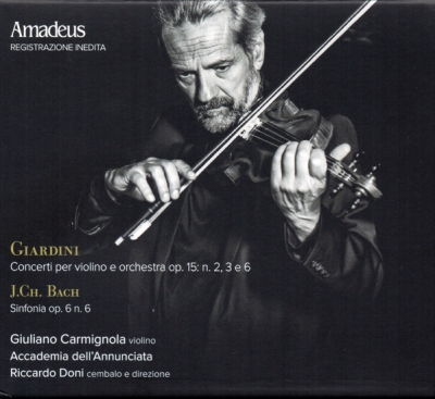 Copertina  Concerti per violino e orchestra, op. 15: n. 2, 3 e 6 [Audioregistrazione]