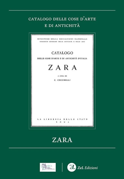 Copertina  Zara : catalogo delle cose d'arte e di antichità