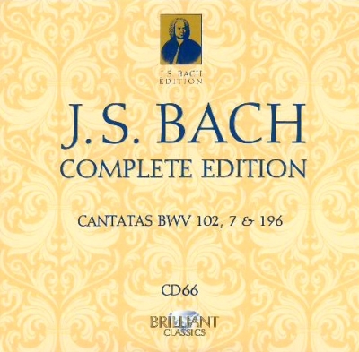Copertina  Cantatas BWV 102, 7 & 196 [Audioregistrazione]