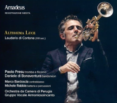 Copertina  Altissima luce : Laudario di Cortona [Audioregistrazione]