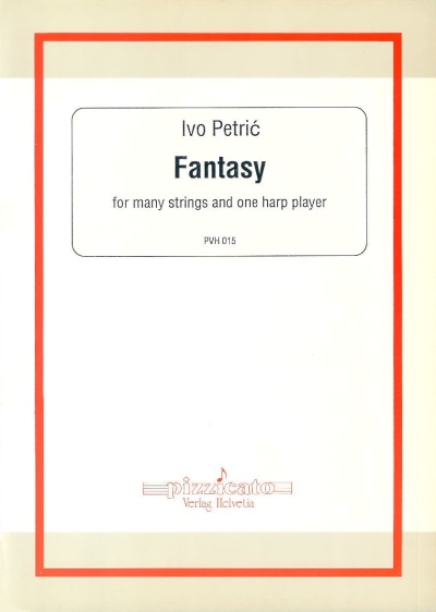 Copertina  Fantasy : for many strings and one harp player [Partitura]