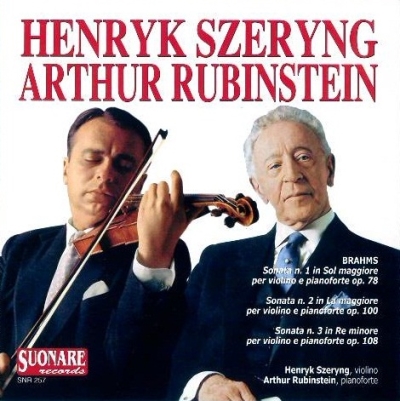 Copertina  Henryk Szeryng, Arthur Rubinstein [Audioregistrazione]