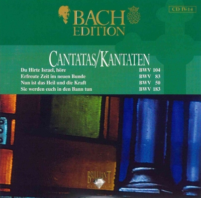 Copertina  Cantatas = Kantaten : BWV 104, 83, 50 & 183 [Audioregistrazione]